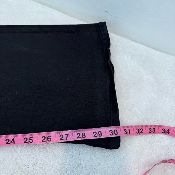 Frame Denim The Jetset High Rise Flare in Noir Coated Size 2 - Picture 14 of 15